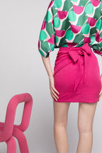 Jupe Margaux Magenta