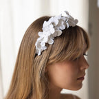 Diadema De Papel Blanco M