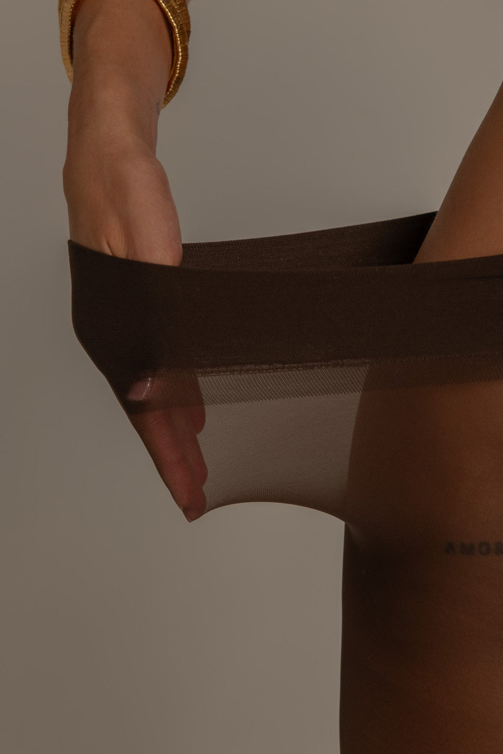 Matt Microfibre Tights – 20D - Brown