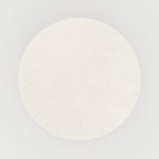 Maupiti - White Round Side Table in Concrete Effect Clay Fiber