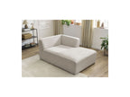 Méridienne Pour Canapé Modulable Megeve - Tissu Chiné - Angle Droit