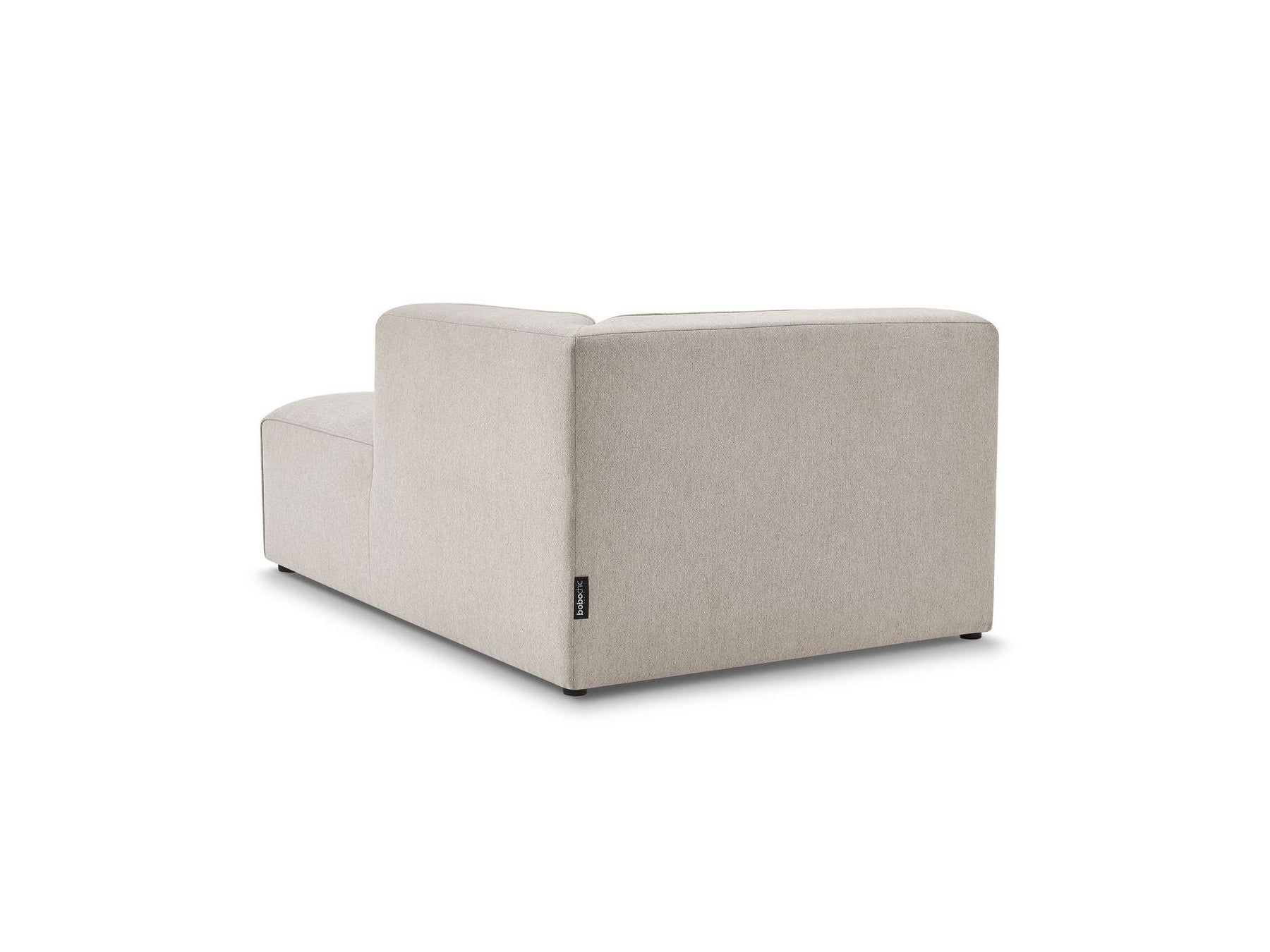 Méridienne Pour Canapé Modulable Megeve - Tissu Chiné - Angle Droit