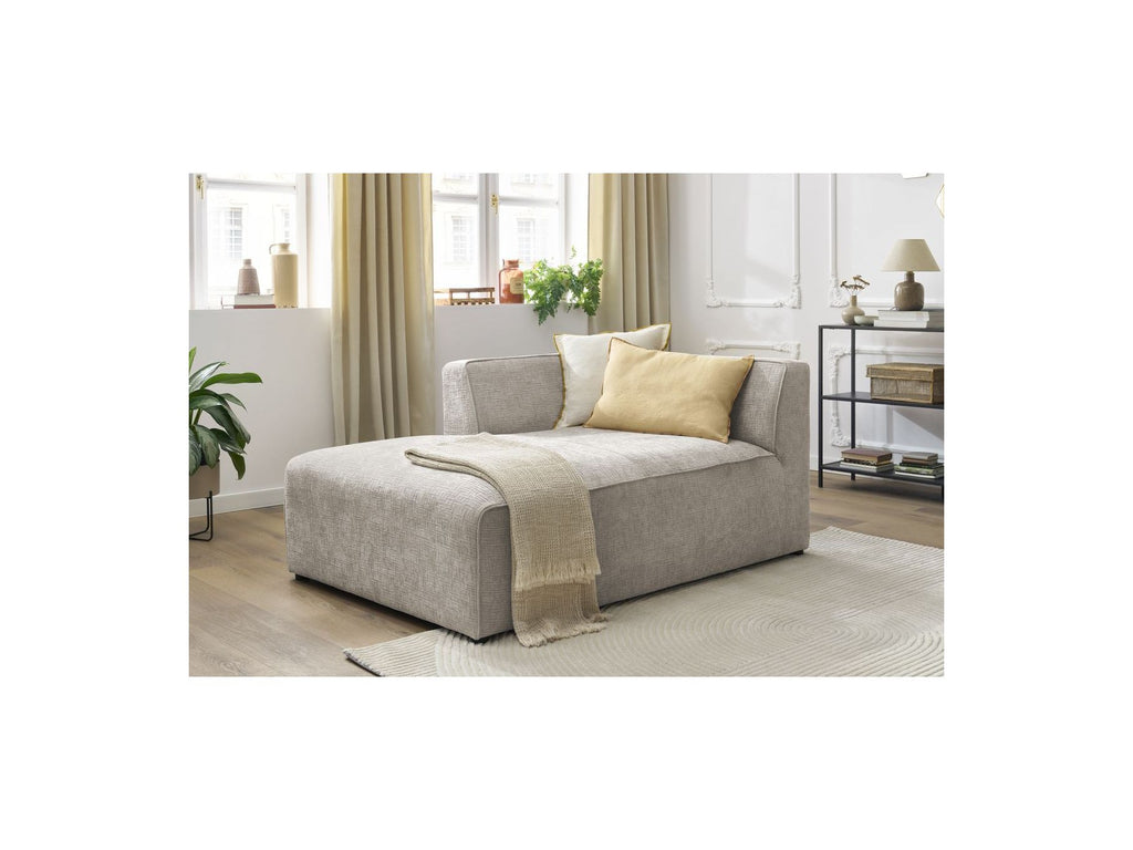 Megeve - Chaise Longue Para Sofá Modular - Tejido Texturizado - Esquina Izquierda