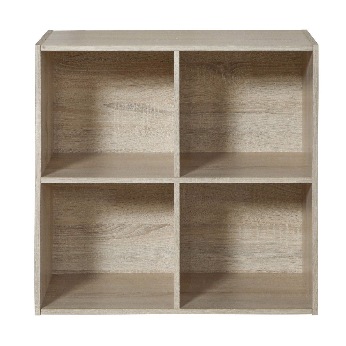 4-Compartment Unit - Compo - Wood Finish