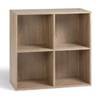 4-Compartment Unit - Compo - Wood Finish
