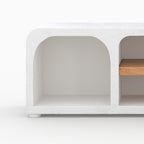 Fira - Off-White Plaster Tv Cabinet