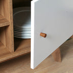 Albura - Mueble de TV de 2 puertas