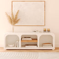 Fira - Off-White Plaster Tv Cabinet