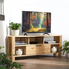 1-Drawer TV Unit - Oak