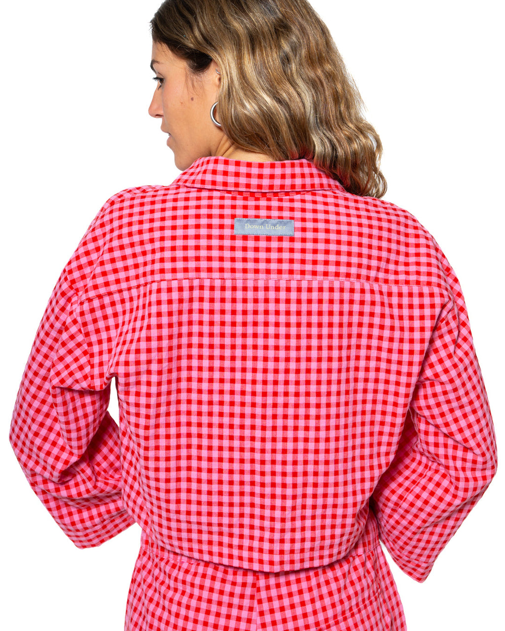 Gingham Shirt - Red Pepper