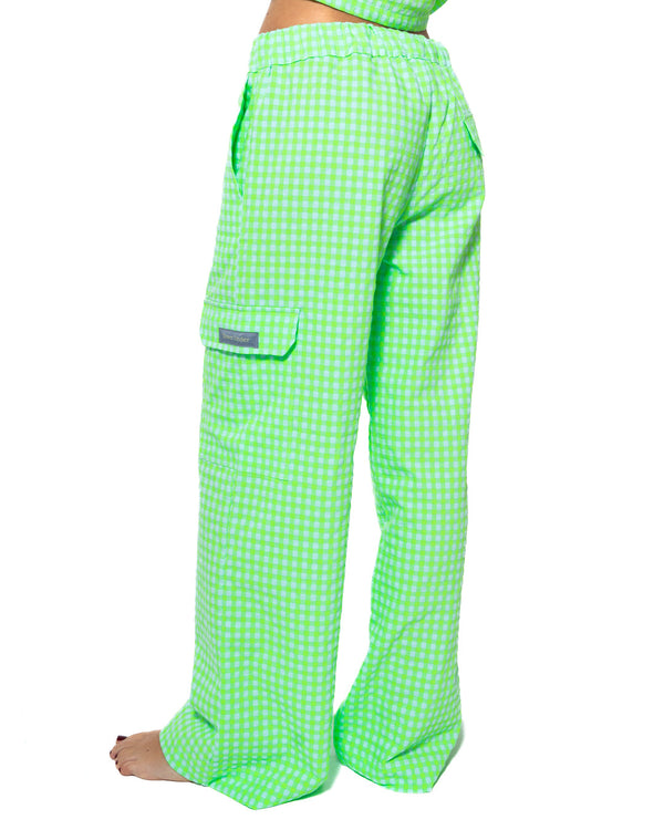 Pantalones a cuadros vichy - Lima