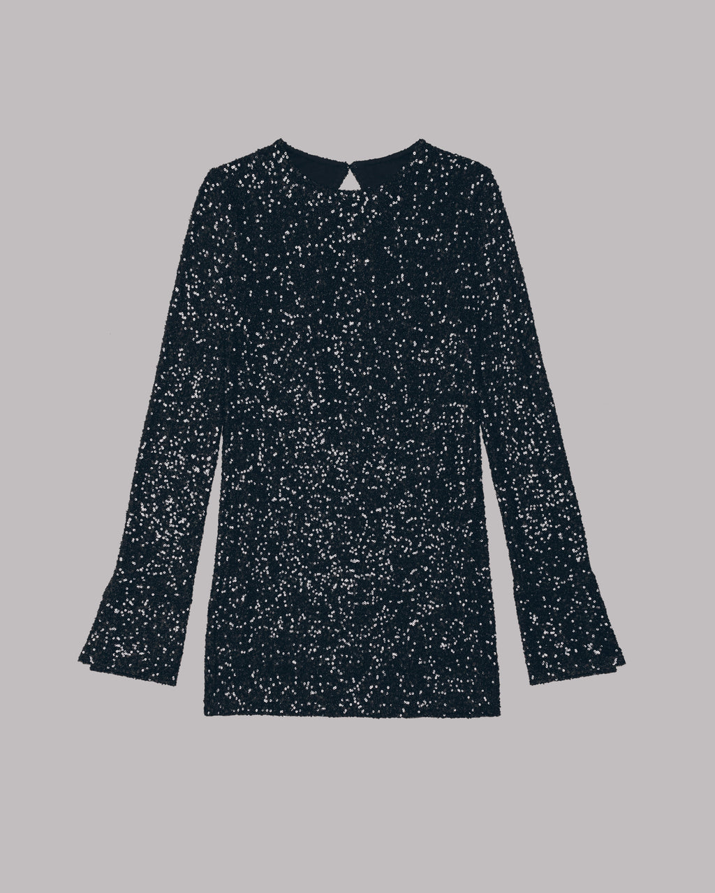Black Sequin Dress - Product photo