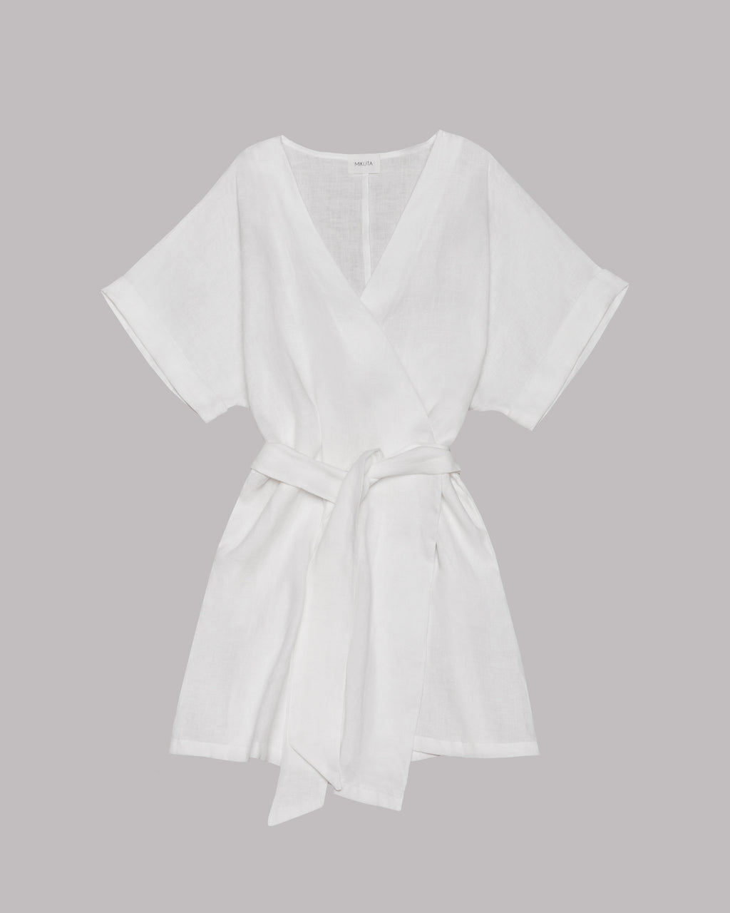 Light Linen Kimono Dress - Product photo