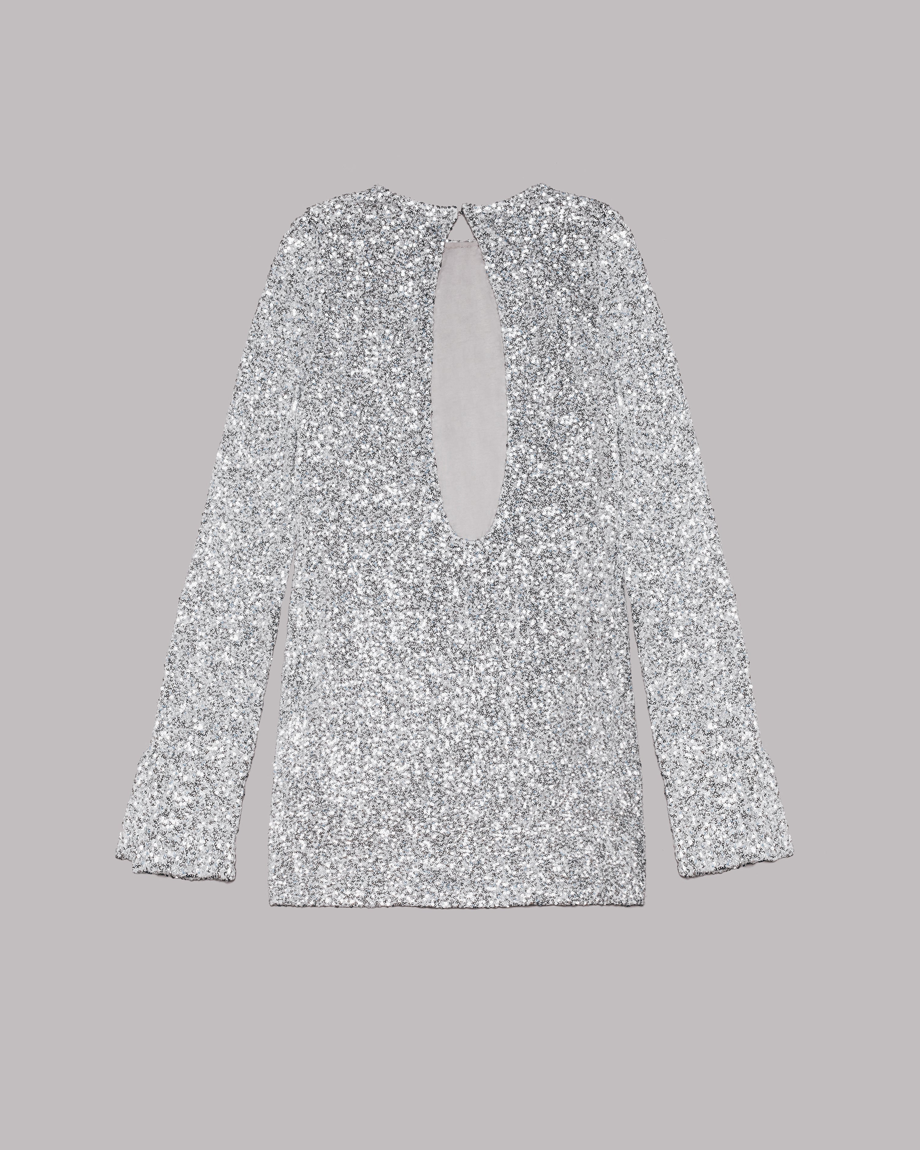 Light Sequin Dress - Product photo