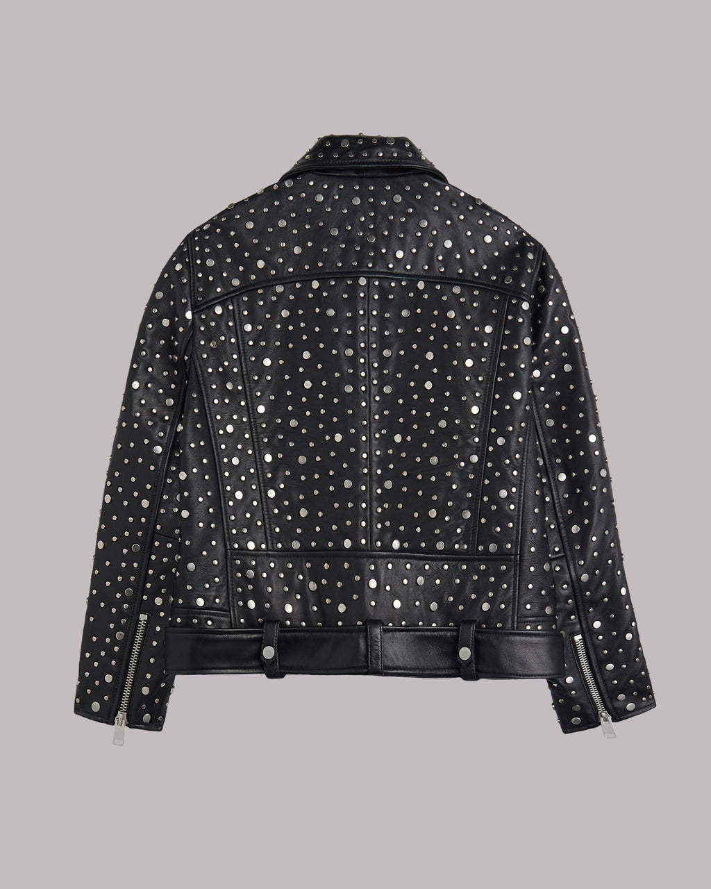 Chaqueta de cuero con tachuelas - Foto del producto
