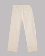 Los vaqueros cortos beige