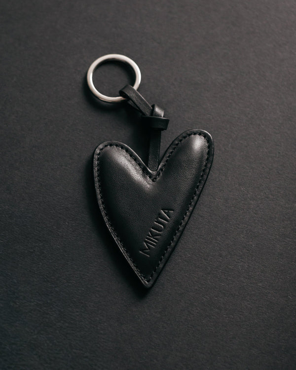 The Black Heart Keychain
