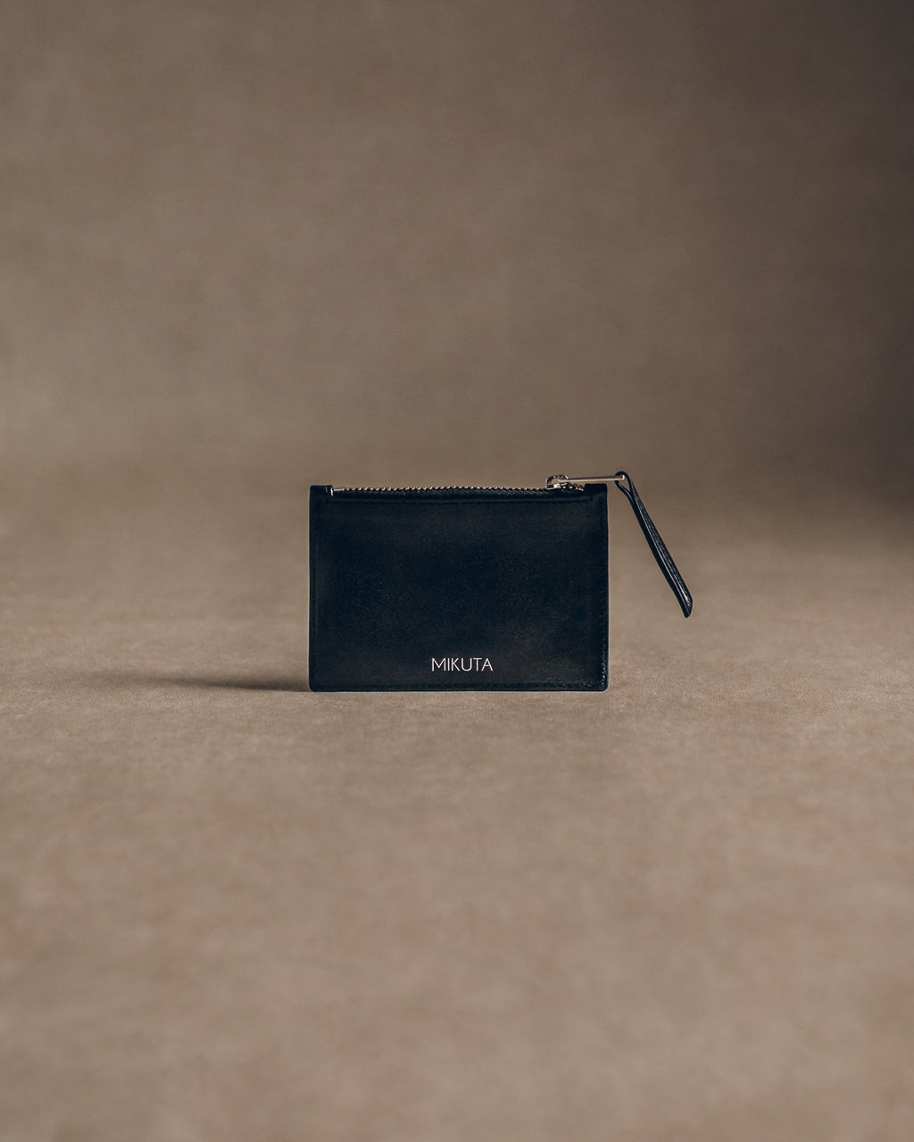 The Black Leather Wallet Product Shot - Product photo