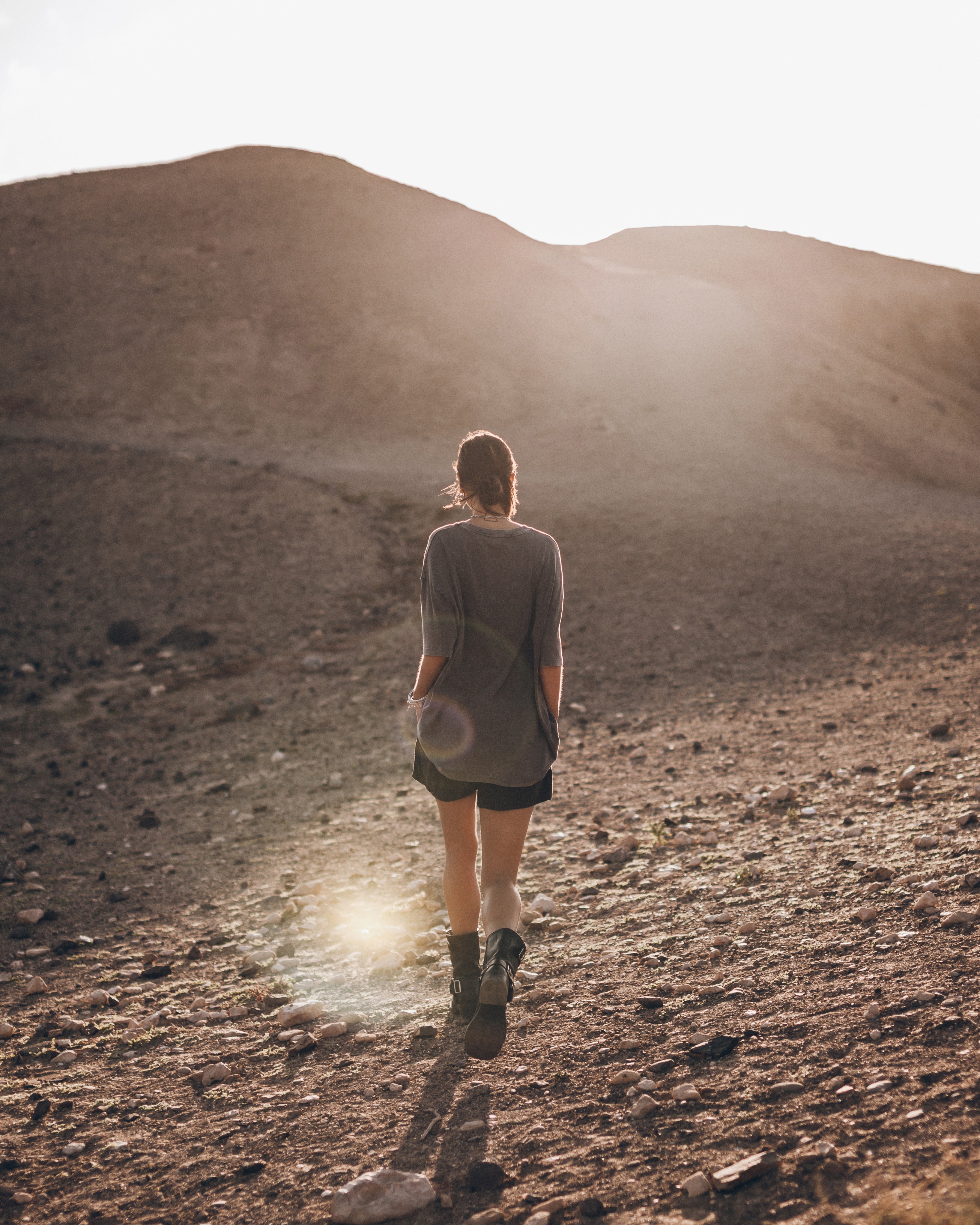 The Boots Camisa extragrande The Dark Cotton Boxer Shorts Desierto de California - Foto del producto