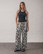 Los pantalones fluidos dálmata