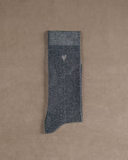 The Dark Lurex Socks Product Shot - Product photo