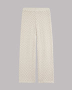 Los pantalones de crochet color crudo Foto del producto - Foto del producto