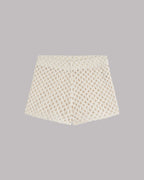 Los pantalones cortos de crochet crudo Foto del producto - Foto del producto