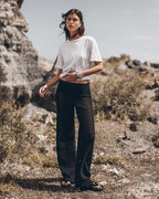 Camisa vintage de algodón seco Off White The Black Crochet Pants Desert California - Foto del producto