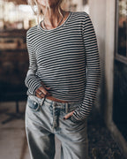 Haut The Striped Thin Linen