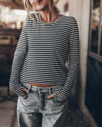 Haut The Striped Thin Linen