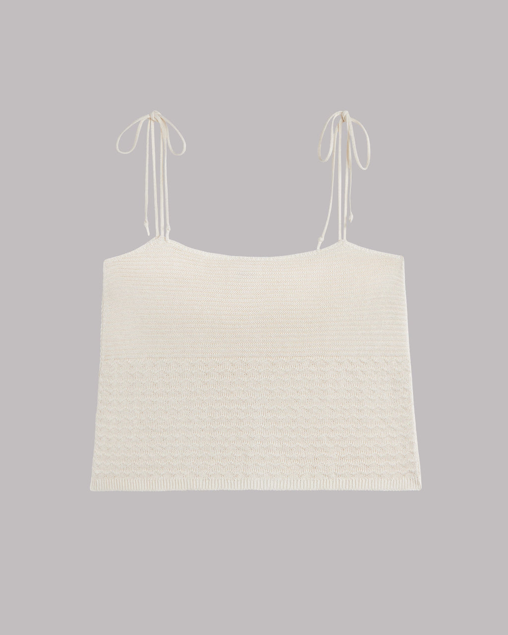 The White Crochet Camisole