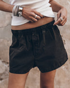 The White Standard Tank Top The Dark Cotton Boxer Shorts Mallorca Jacqueline - Product photo