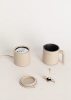 Milk Frother Studio Pro - Espumador y Calentador de Leche Apto para Lavavajillas - Arena