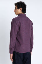Surchemise Milo - Prune