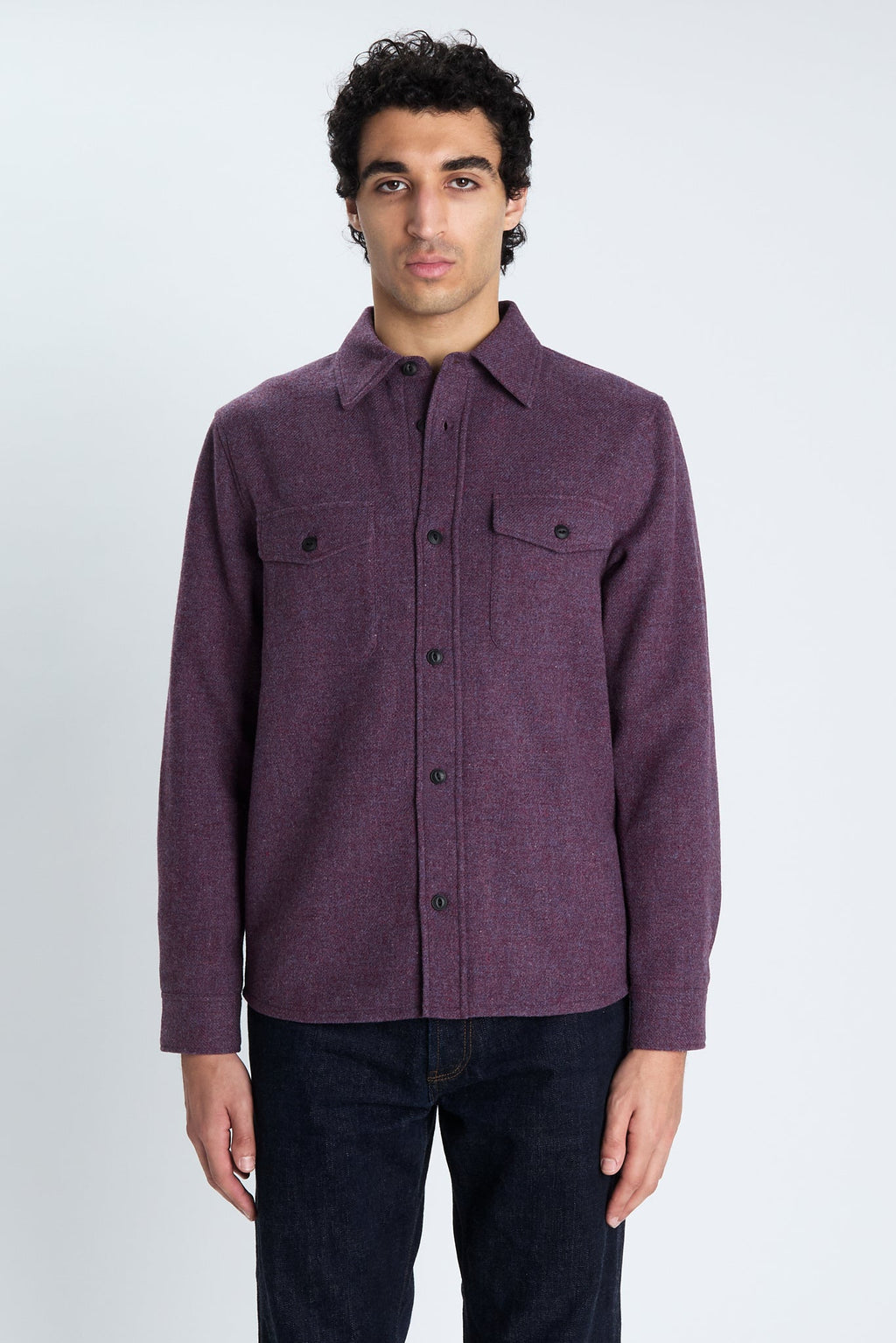 Surchemise Milo - Prune