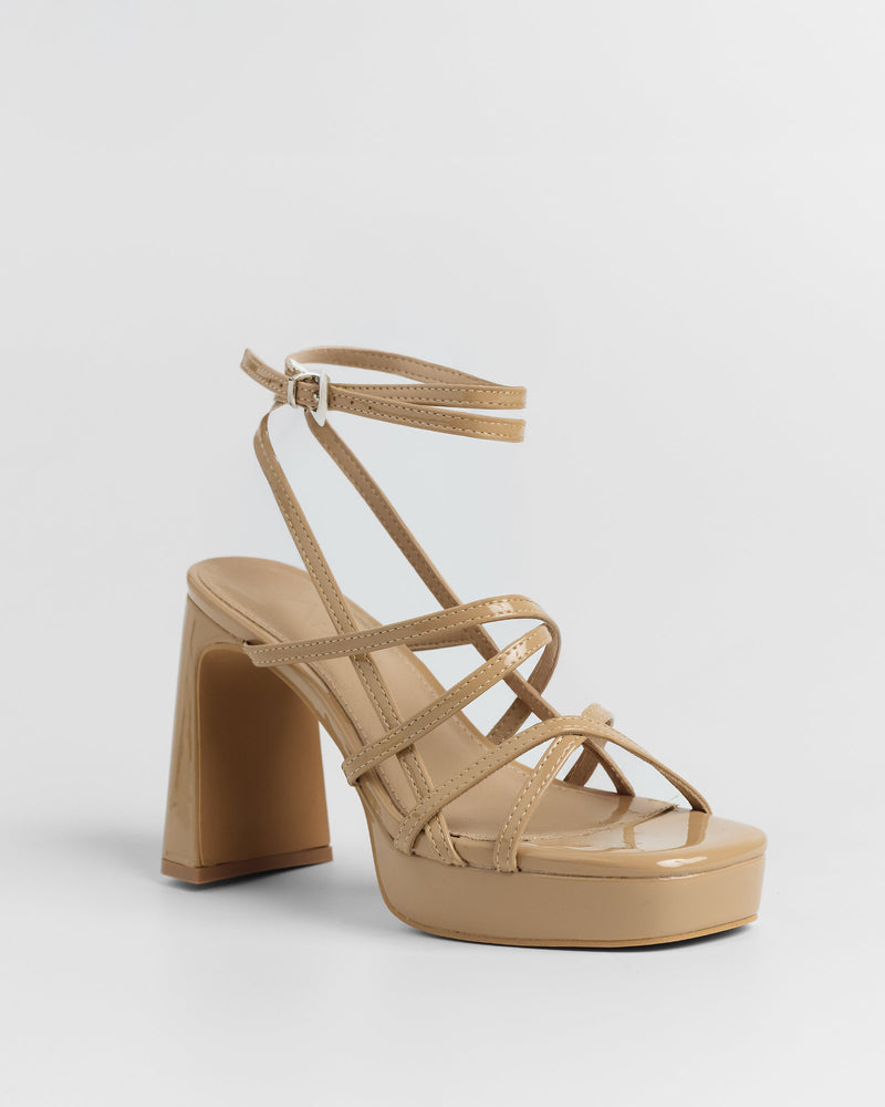 Sandales À Talons Nori - Nude