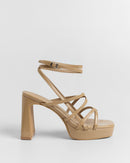 Sandales À Talons Nori - Nude