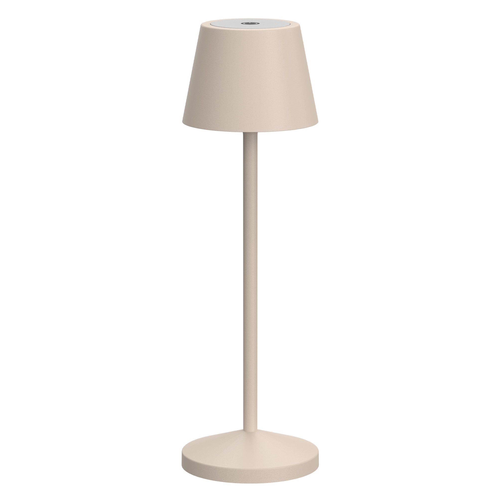Emily Sand - Lampe De Table Sans Fil - Acier - Beige