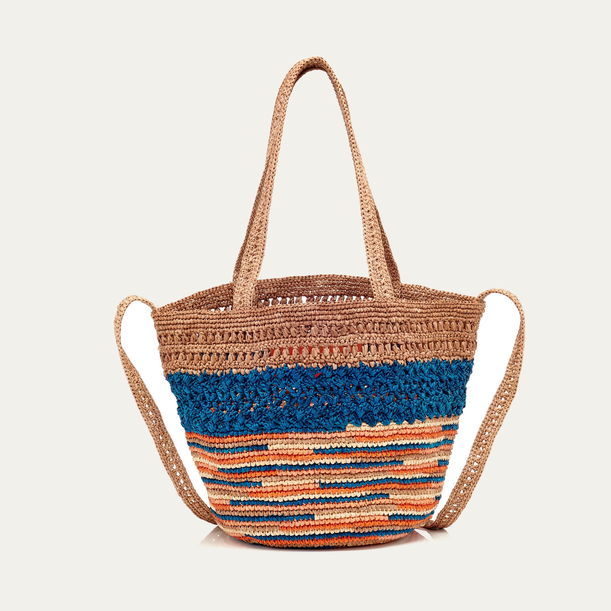 Mini Basket Stella S Raffia Raffia Multico
