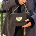Mini Sac Cuir Noir - Femme
