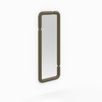 Silk - Miroir Rectangulaire Laqué Vert Kaki