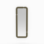 Silk - Miroir Rectangulaire Laqué Vert Kaki