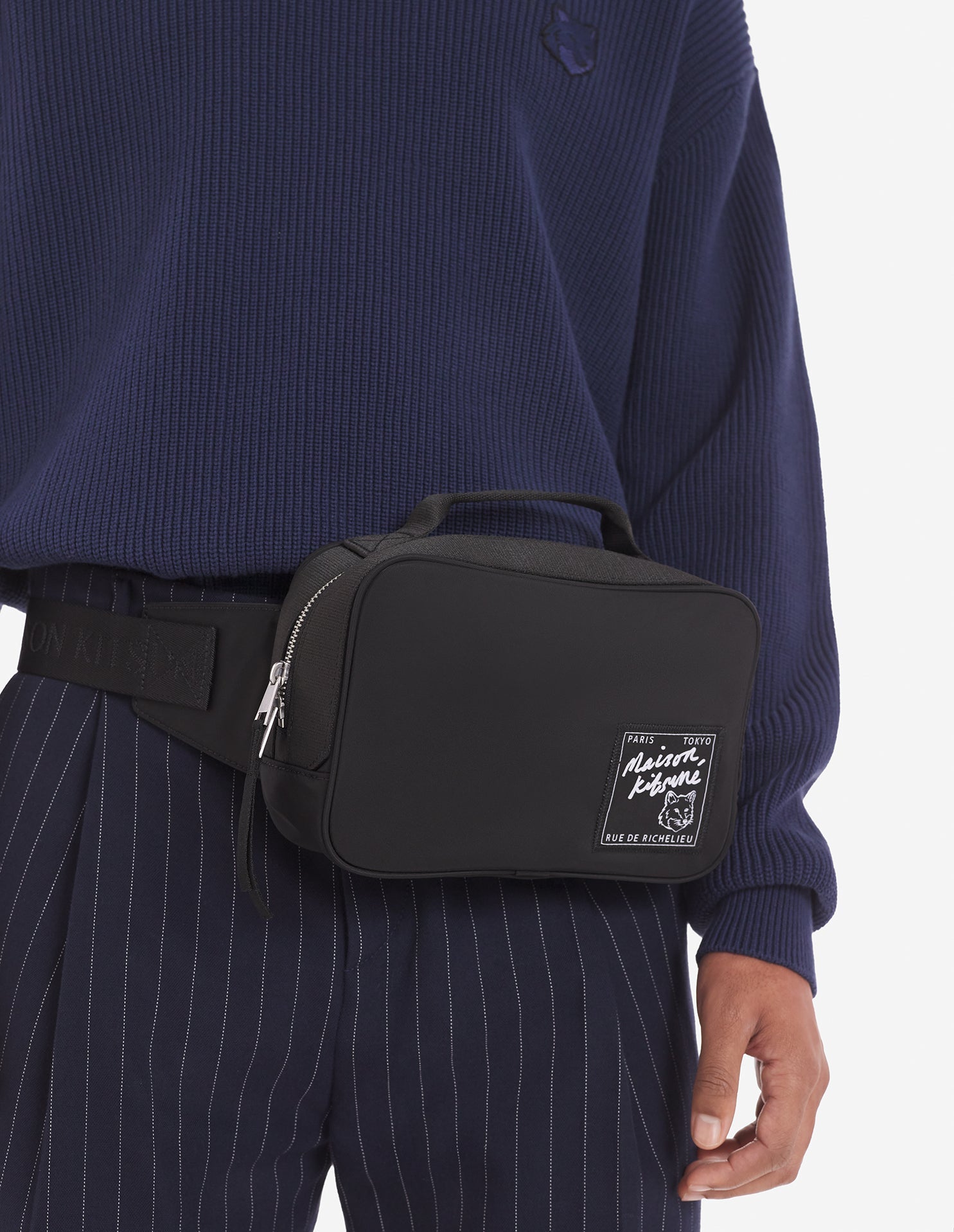 "The Traveller" Bumbag - Black - Men
