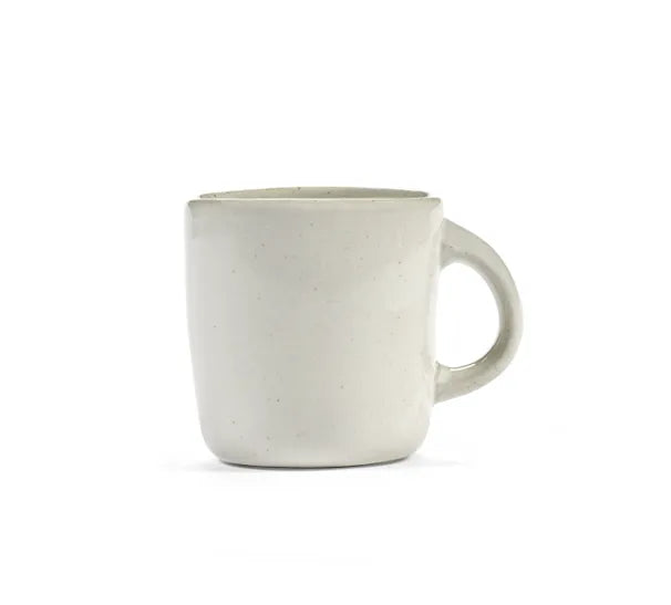 Out Of Lines - Set Of 2 Mugs - Stoneware - Off-White