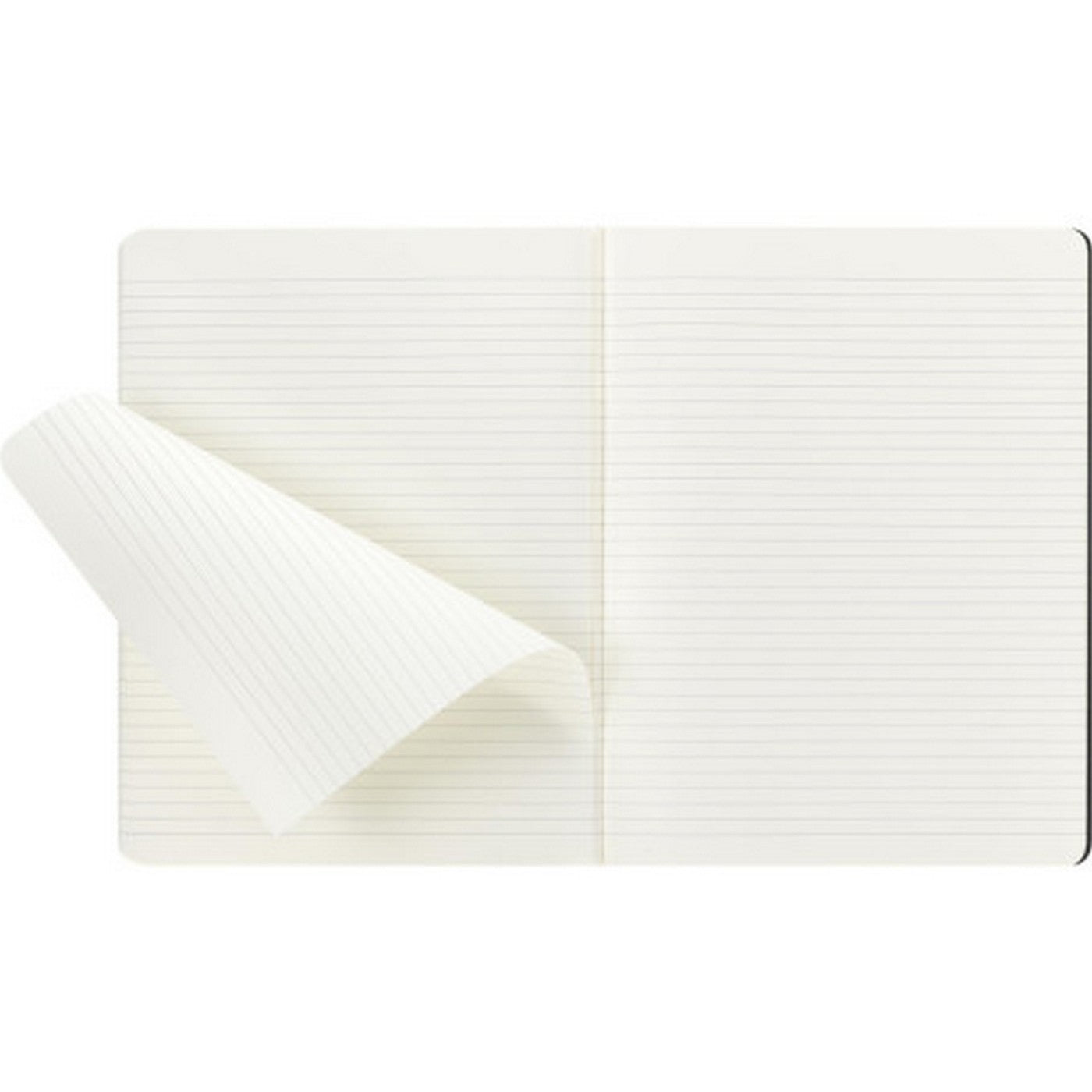 Notebook Xl 19X25 - Lined Pages - Black