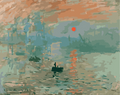 Pintura por números - Monet Impresión Sol Naciente