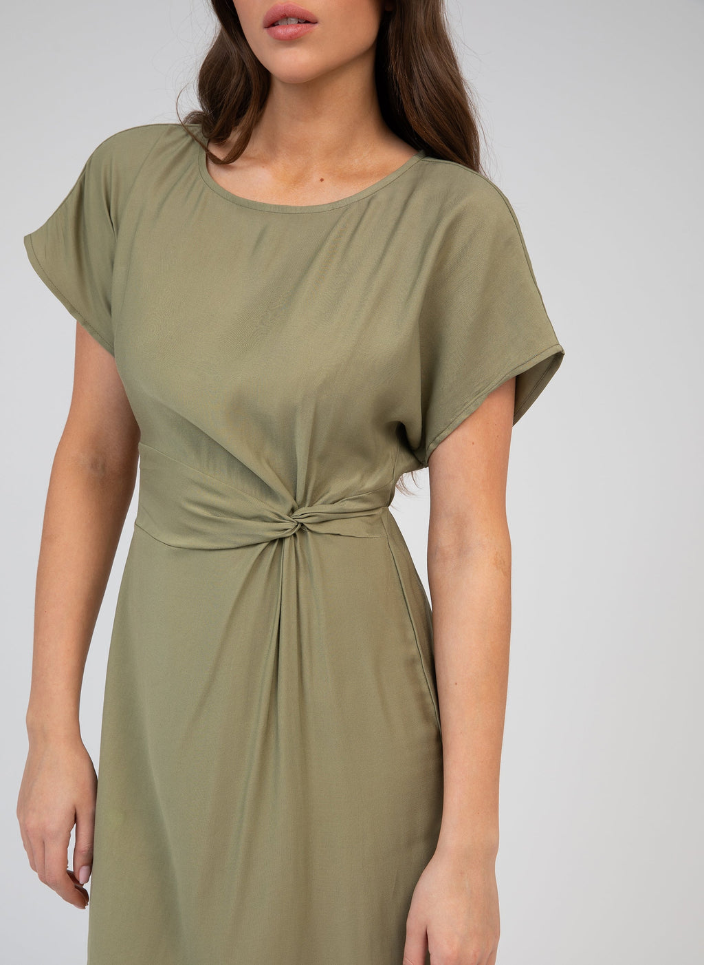 Long Moundy Military Dress
