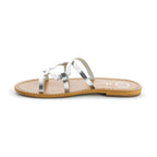 White Sun - Mules Olearia - Plata - Mujer