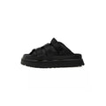 Goldenglow Slide Mules - Black/Black