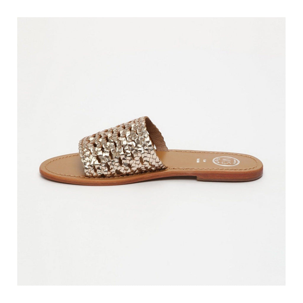 White Sun - Mules Alboraya - Goat Gold (Canné) - Gold